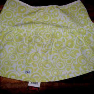 Jr skirt kiwi limeaid by Rusty new with tags xs cotton